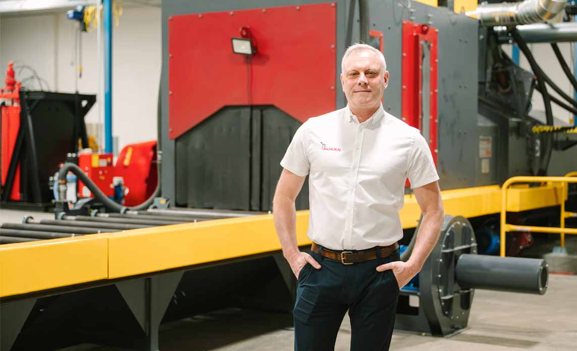 Paul Tattershall, General Manager, Balmoral Tanks USA Balmoral Paul Tattershall - Balmoral Tanks' USA tank manufacturing facility
